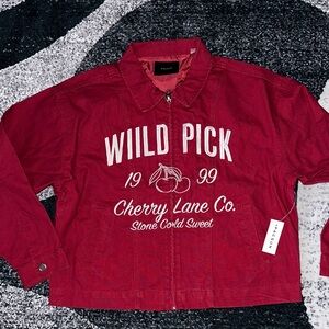 PacSun Wild Pick Red Jacket